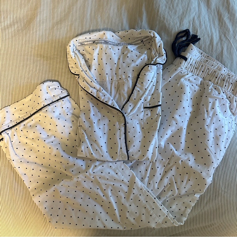 Polka Dot Petite Plume PJ Set